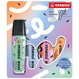 STABILO BOSS ORIGINAL by Ju Schnee 4 db-os szövegkiemelő készlet STABILO_70/4-1-101-5 small