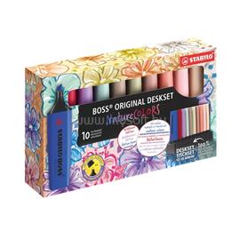 STABILO BOSS ORIGINAL NatureCOLORS Wildflowers Edition 10 db-os szövegkiemelő készlet STABILO_7010-3-5 small