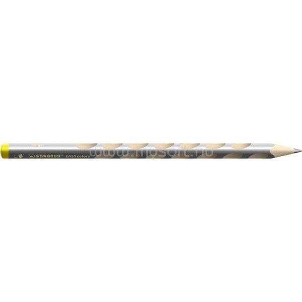 STABILO EASYcolors vastag háromszögletű ezüst balkezes színes ceruza