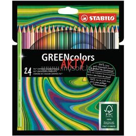 STABILO Green colors Arty 24db-os vegyes színű színes ceruza STABILO_6019/24-1-20 small