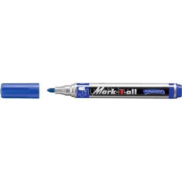 STABILO Mark-4-All gömb hegyű kék permanent marker