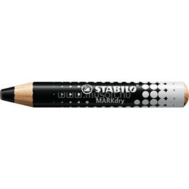 STABILO MARKdry táblákhoz és flipchartokhoz vastag fekete jelölő ceruza STABILO_648/46 small