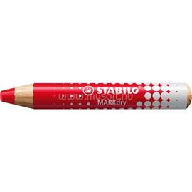 STABILO MARKdry táblákhoz és flipchartokhoz vastag piros jelölő ceruza STABILO_648/40 small