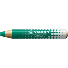 STABILO MARKdry táblákhoz és flipchartokhoz vastag zöld jelölő ceruza STABILO_648/43 small