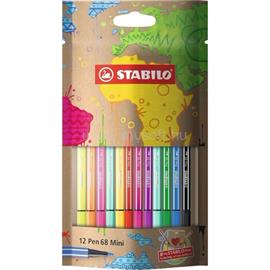 STABILO mySTABILOdesign Pen 86 Mini 12db-os vegyes színű rostirón készlet STABILO_668/12-07-1 small