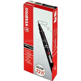 STABILO OHPen 841"S" 10db/csomag fekete alkoholos filc STABILO_841/46B10 small