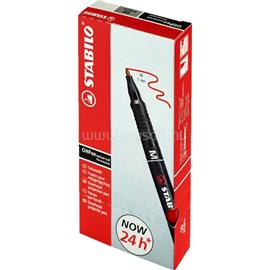 STABILO OHPen 843"M" 10db/csomag piros alkoholos filc STABILO_843/40B10 small