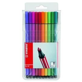 STABILO Pen 68 20db-os vegyes színű filctoll készlet STABILO_6820/PL small