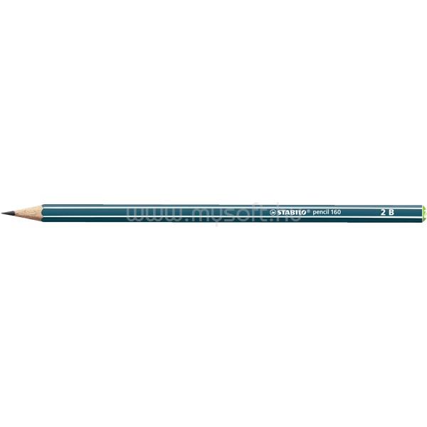 STABILO pencil 160 2B petrol grafitceruza