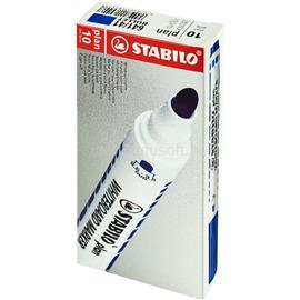 STABILO Plan 10db/csomag kék gömb hegyű táblafilc STABILO_641/41B10 small