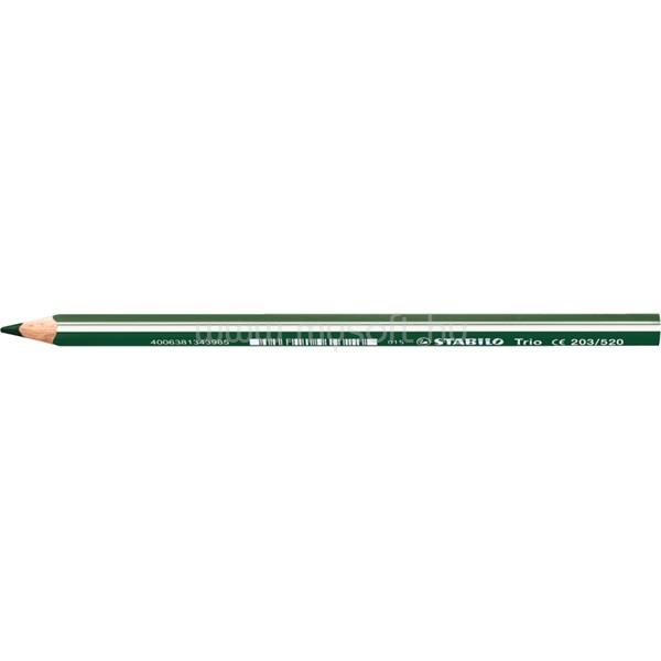 STABILO Trio vastag levélzöld színes ceruza