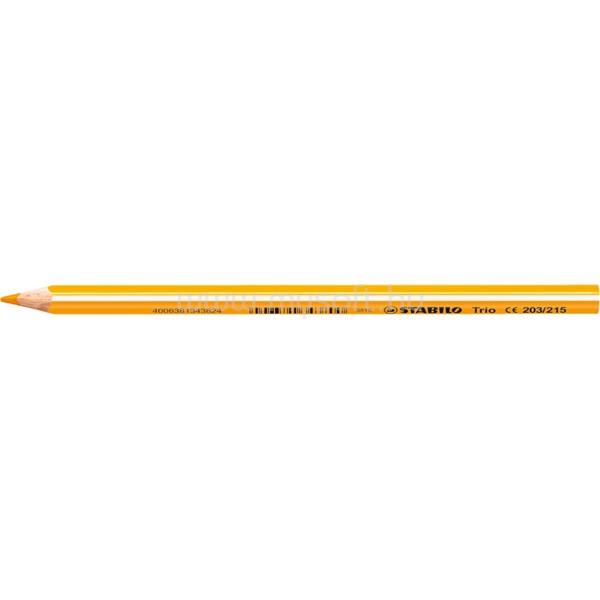 STABILO Trio világos narancssárga színes ceruza