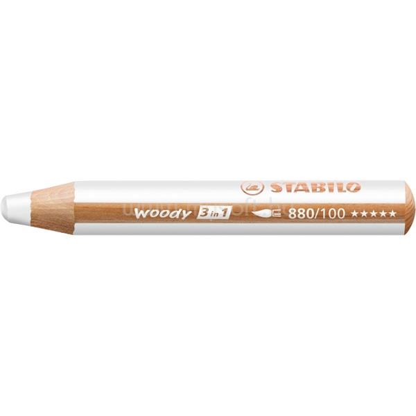STABILO Woody fehér krétaceruza