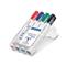 STAEDTLER Táblamarker  Lumocolor kerek 4 db-os klt. (piros, kék, zöld, fekete) STAEDTLER_351_WP4 small