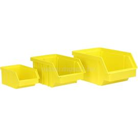 STALFLEX BIN-M-Y sárga színű közepes méretű tárolódoboz BIN-M-Y small