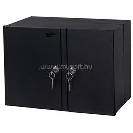 STALFLEX PN2K-24D-3S-B fekete 2 kamrás falra szerelhető üres optikai elosztódoboz PN2K-24D-3S-B small