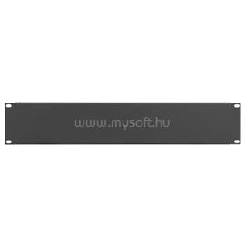 STALFLEX RP19-2U-B 19" 2U fekete takaró panel RP19-2U-B small