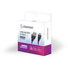 STANSSON CS-206-D Micro USB kábel 2m CS-206-D small