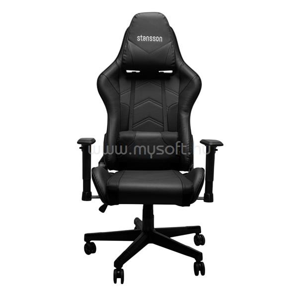 STANSSON UCE600BB fekete-fekete gamer szék