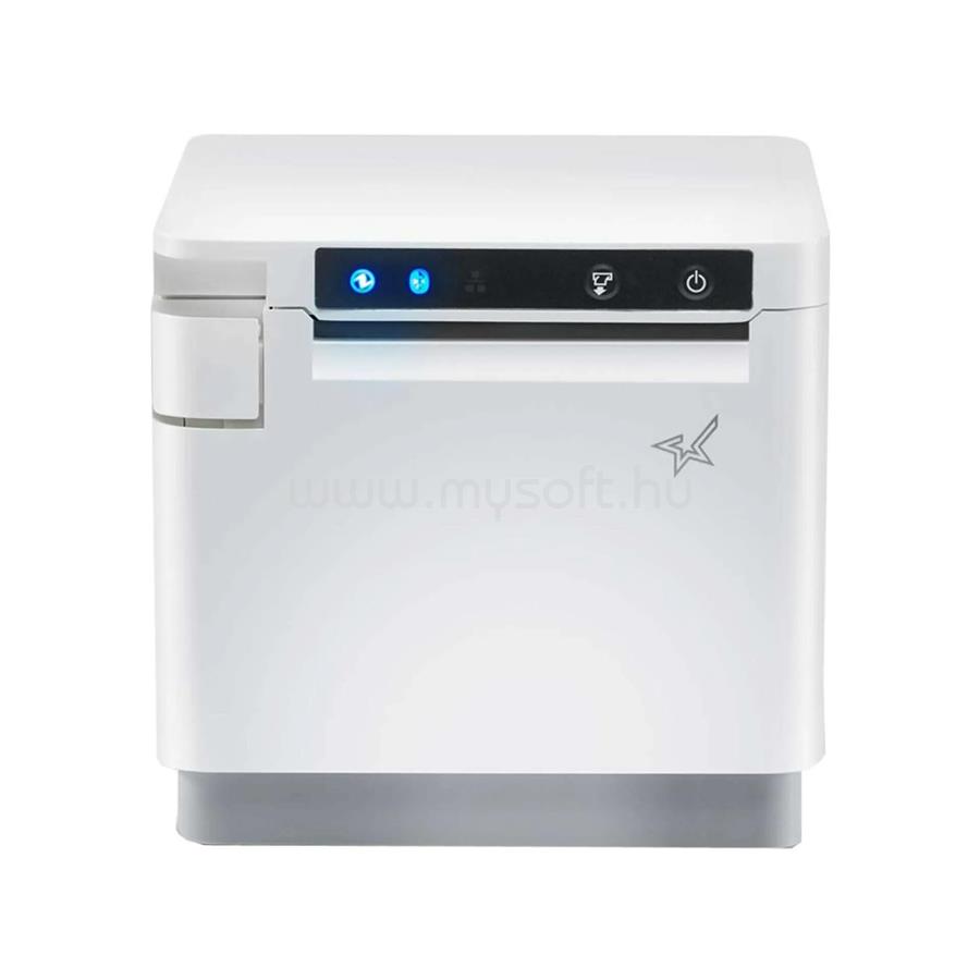 STAR mC-Print3 MCP31CBI 203 dpi mono USB-C Bluetooth blokknyomtató (fehér)