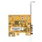 STARTECH 1-Port PCI Express Serial Card, PCIe to RS232 (DB9) Serial Interface Card, PC Serial Card, 16C1050 UART, Standard/Low Profile Brackets 11050-PC-SERIAL-CARD small