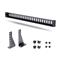 STARTECH 1U Rack Mountable Cable Lacing Bar w/Adjustable Depth, Cable Support Guide For Organized 19