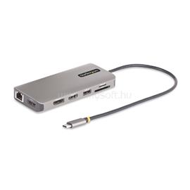 STARTECH USB-C Triple-Monitor Multiport Adapter, Dual 4K 60Hz + 4K 30Hz HDMI & DisplayPort, 4-Port USB Hub, 100W PD Pass-Through, GbE, SD/MicroSD Card Readers 154B-USBC-MULTIPORT small