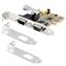 STARTECH 2-Port PCI Express Serial Card, Dual Port PCIe to RS232 (DB9) Serial Card, 16C1050 UART, Standard or Low Profile Brackets 21050-PC-SERIAL-CARD small