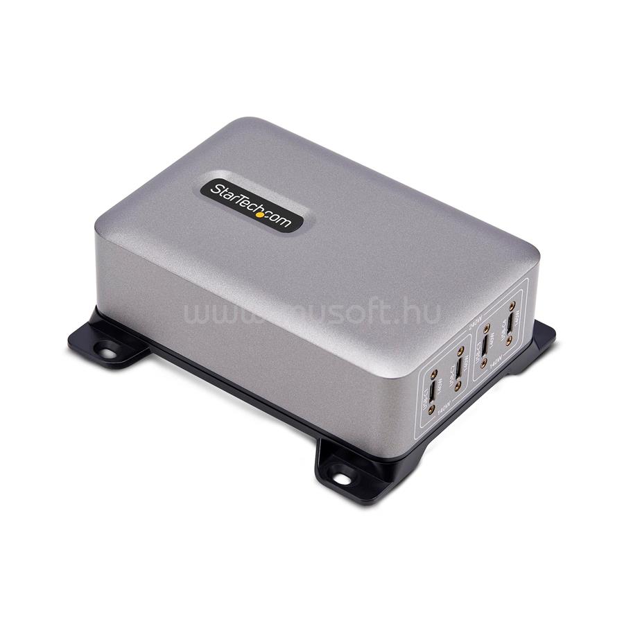 STARTECH 4-Port Multi-Device USB-C Charger, 240W Total, Single Port 140W EPR, PD 3.1