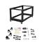 STARTECH 12U 4-Post Server Rack, 19in Open Frame Rack with 40in (101cm) Mounting Depth and 1200lb (544kg) Weight Capacity, Mobile or Floor Mount IT Rack 4POSTRACK12U small