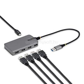 STARTECH 4-Port USB-A Hub, 5Gbps, Bus Powered, USB-A to 4x USB-A Hub with USB-C Auxiliary Power Input 5G4AC-USB-A-HUB small