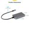 STARTECH 4-Port USB-C Hub, 5Gbps, Bus Powered, USB C to 4x USB-A Hub with USB-C Auxiliary Power Input 5G4AC-USB-C-HUB small