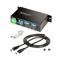 STARTECH 4-Port Managed USB Hub with 4x USB-A, Heavy Duty with Metal Industrial Housing, ESD & Surge Protection, Wall/Desk/Din-Rail Mountable, USB 3.0/3.1/3.2 Gen 1 5Gbps 5G4AINDRM-USB-A-HUB small