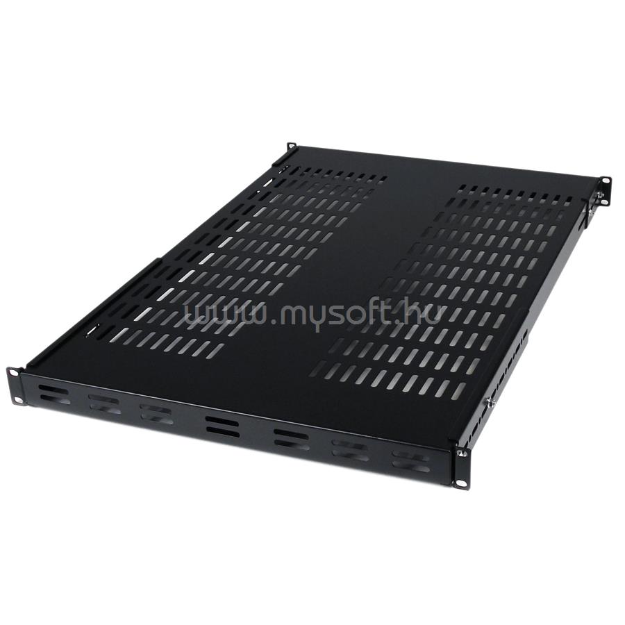 STARTECH 1U Adjustable Vented Server Rack Mount Shelf - 175lbs - 19.5 to 38in Adjustable Mounting Depth Universal Tray for 19" AV/ Network Equipment Rack