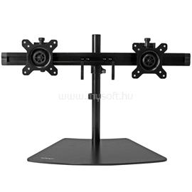 STARTECH Dual-Monitor Stand - Horizontal - Black - For up to 24" (17.6lb/8kg) Displays ARMBARDUO small