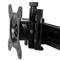 STARTECH Dual-Monitor Stand - Horizontal - Black - For up to 24