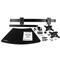STARTECH Dual-Monitor Stand - Horizontal - Black - For up to 24