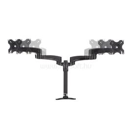 STARTECH Desk-Mount Dual Monitor Arm - Articulating - For up to 24" (29.9lb/13.6kg) Displays ARMDUAL small