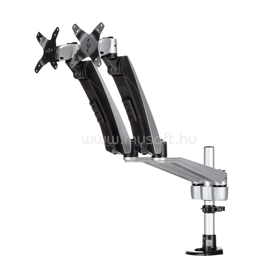 STARTECH Desk-Mount Dual Monitor Arm - Full Motion Articulating - Premium - For up to 30" (19.8lb/9kg) Displays
