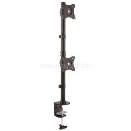 STARTECH Desk-Mount Dual Monitor Mount, Vertical, Steel - For up to two 27" or 34" Ultrawide (22lb/10kg) VESA Mount Displays ARMDUALV small
