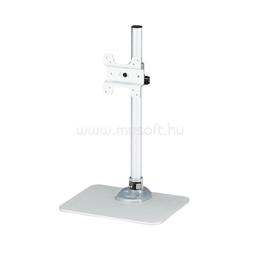 STARTECH Single Monitor Stand - Adjustable - Steel - Silver - For up to 34" (30.9lb/14kg) Displays