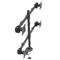 STARTECH Desk Mount Quad Monitor Arm - Ergonomic VESA 4 Monitor Mount 2x2 up to 27