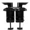 STARTECH Desk Mount Dual Monitor Arm with USB & Audio, Desk Clamp VESA Mount for up to 32