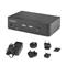 STARTECH 2-Port DisplayPort KVM Switch, 8K 60Hz / 4K 144Hz, Single Display, DP 1.4, 2x USB 3.0 Ports, 4x USB 2.0 HID Ports D86A2-2-PORT-8K-KVM small