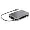 STARTECH USB-C Dual Monitor Multiport Adapter up to 4K 60Hz USB-C DP Alt Mode Video Output & HDMI 2.0, or 1080p VGA, 100W PD Pass-Through, USB Type C Mini Dock DKM31C3HVCPD small