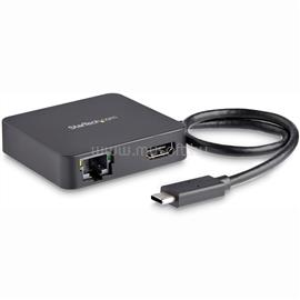 STARTECH USB C Multiport Adapter - Portable USB-C Mini Dock 4K HDMI Video - Gigabit Ethernet, USB 3.0 Hub (1x USB-A 1x USB-C) - USB Type-C Multiport Adapter - Thunderbolt 3 Compatible DKT30CHD small