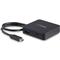 STARTECH USB C Multiport Adapter - Portable USB-C Mini Dock 4K HDMI Video - Gigabit Ethernet, USB 3.0 Hub (1x USB-A 1x USB-C) - USB Type-C Multiport Adapter - Thunderbolt 3 Compatible DKT30CHD small