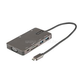 STARTECH USB C Multiport Adapter - HDMI 4K 30Hz or VGA Travel Dock - 5Gbps USB 3.0 Hub (USB A / USB C Ports) - 100W Power Delivery - SD/Micro SD DKT30CHVSDPD small
