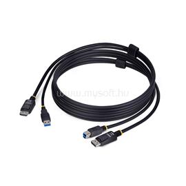 STARTECH 6ft (1.8m) DisplayPort and USB 5Gbps KVM Cable, 4K 60Hz, Universally Compatible DP 1.2/USB 3.0 Combo Cable for KVM Switches DU1226-KVM-CABLE small