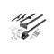 STARTECH TV Ceiling Mount - Full-Motion Universal Hanging Single Screen Mount with Adjustable Telescopic Pole - Tilt / Swivel - VESA Bracket for 32